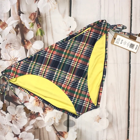 💥HP💥NWT Sperry Hipster Plaid Bikini Bottoms XL - Picture 3 of 4